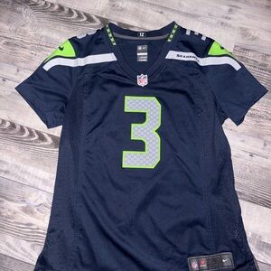 NFL Navy and Neon Green Jersey